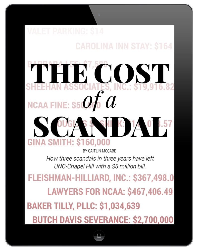 “The Cost of a Scandal” Layout and Photos